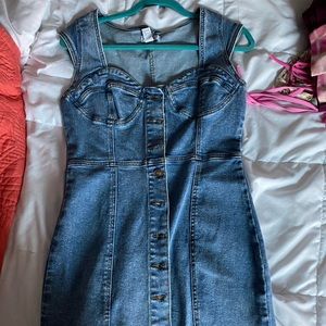 Denim dress